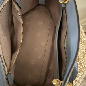 Tory Burch Britten Convertible Leather
Satchel Crossbody